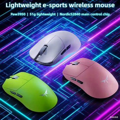 Rato Gaming Esports VGN Dragonfly F2 ProMax/Ultra 42000DPI 0.125ms para CSGO, latência com/sem fios, Dual 8K, 3 modos, PAW3395/3950