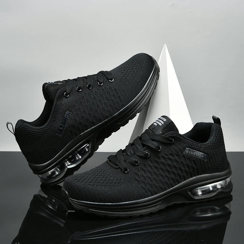 Sneakers da uomo 2025 nuove scarpe sportive casual alla moda traspiranti da uomo sneakers leggere da running comfort taglia grande scarpa da running uomo