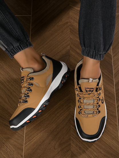 Chaussures de randonnée pour homme - Chaussures de sport de randonnée respirantes - Chaussures de sport ultra-légères pour la randonnée, le camping et la course à pied en plein air - Chaussures de sport antidérapantes