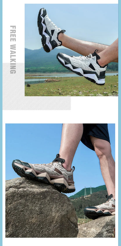 Rax  Men's Hiking Shoes  Breathable Hunting boots Outdoor Sports Mesh Sneakers Men Lightweight Mountain casual Trekking Shoes
