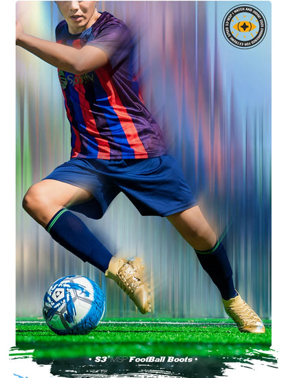 Men Professional Soccer Shoes Non-slip Football Boots Unisex Breathable Futsal Sports New Cleats Drop Shipping Ultralight