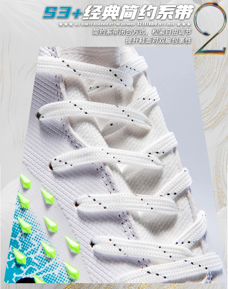 Men Professional Football Shoes Society Cleats Soccer Shoes Original Indoor Football Field Boots Grass Training TF/FG Sneaker