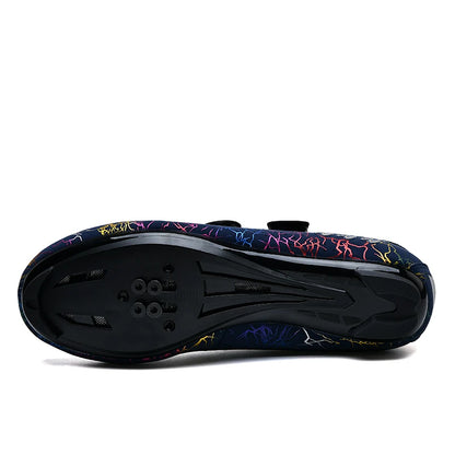 Chaussures de cyclisme pour homme : chaussures de course sur route à fixation automatique, chaussures de sport, chaussures d'entraînement sans crampons ; chaussures de cyclisme pour femme avec crampons SPD