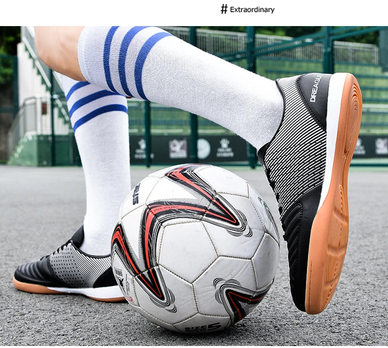 Ghete de fotbal de sală pentru bărbați, pantofi profesioniști de futsal, ghete de fotbal pentru bărbați antiderapante, ghete originale pentru terenuri dure, Chuteira Society Futebol