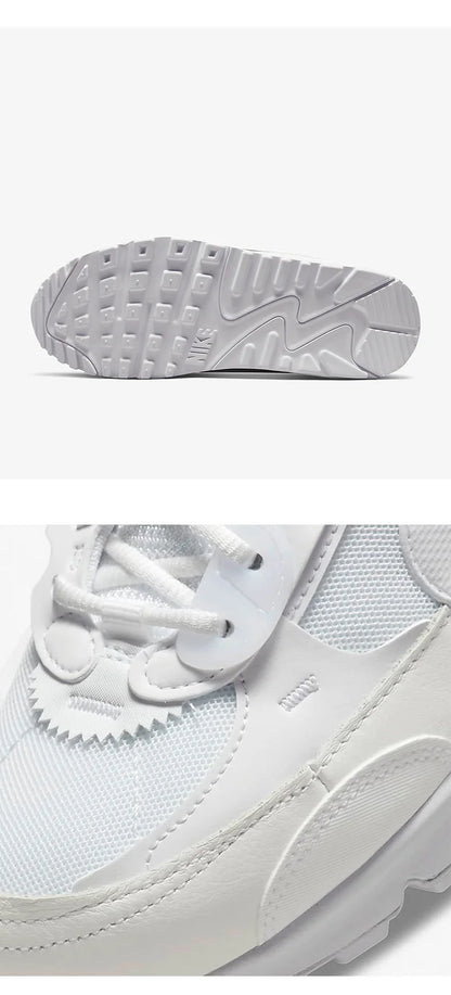 Nike Official Air Max 90 Futura Men's and Women's Air Cushion Sports Shoes DM9922-101