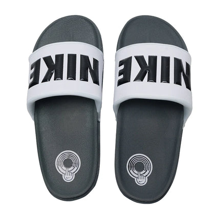 Nike Offcourt Slide herreslippers, komfortable og lette sandaler til indendørs og udendørs brug, udendørs strandsko Bq4639-001