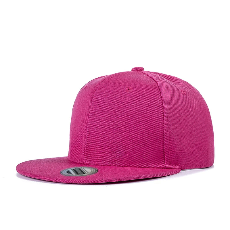 Hot Sale Cap Plain Snapback Hat High Quality Adult Hip Hop Baseball Cap Men Women Outdoor Leisure Baseball Hat