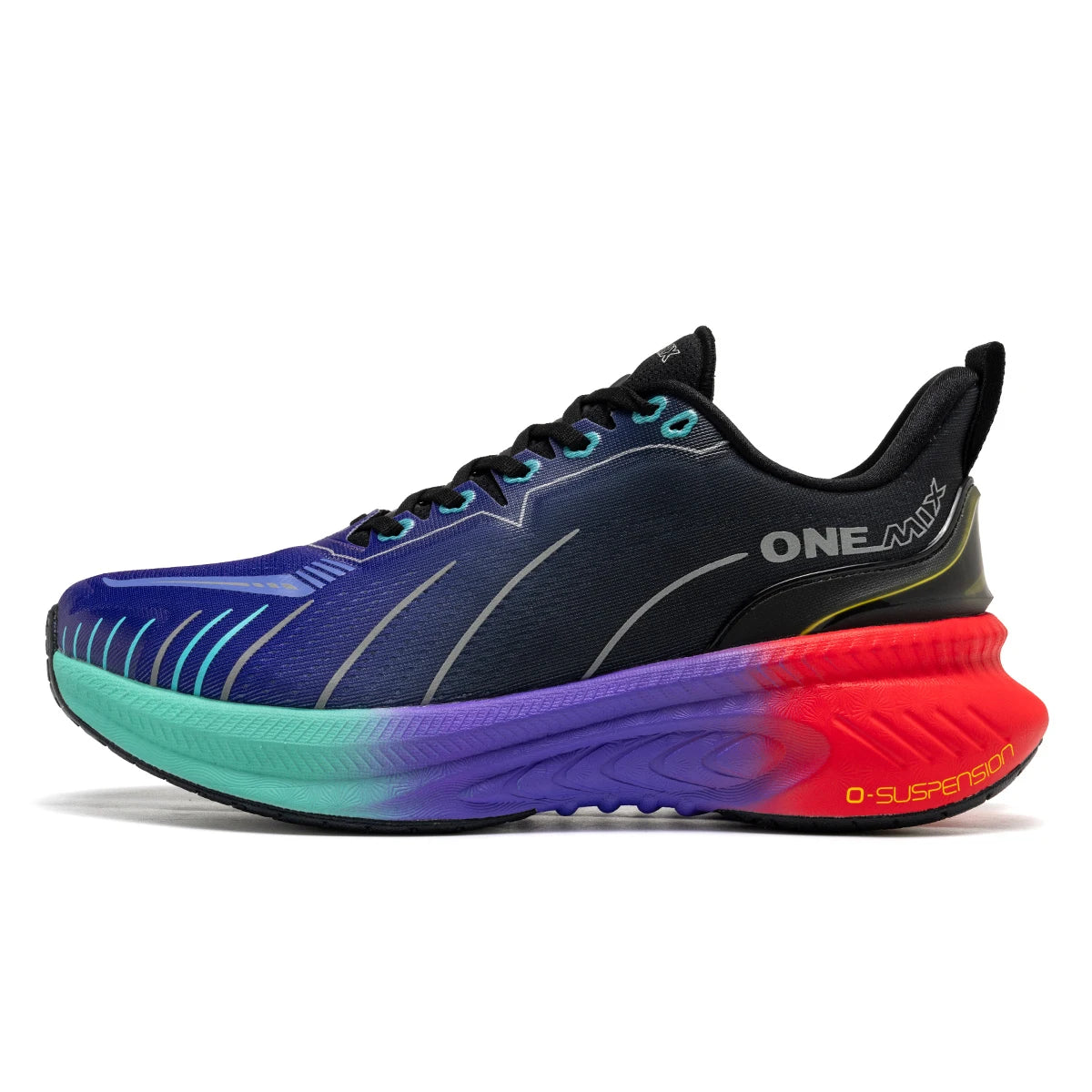 Zapatillas de running ONEMIX para hombre: zapatillas deportivas para fitness al aire libre, antideslizantes, con amortiguación, ultraligeras, con sujeción y cómodas. Zapatillas deportivas para hombre.