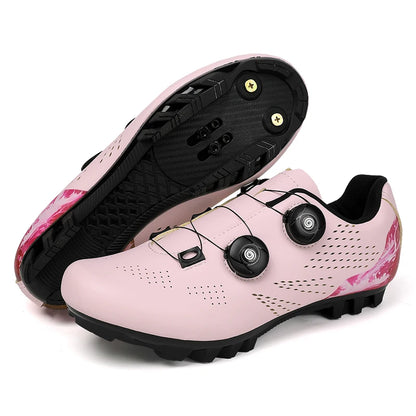 Profesjonalne męskie buty do kolarstwa szosowego, buty rowerowe SPD, podeszwa MTB, płaskie, wyścigowe, szybkie, do jazdy w terenie, obuwie rowerowe górskie, pedały sportowe