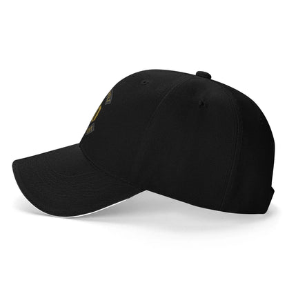 Golden BO Bohse onkelz Germany Band Hiking Baseball Caps Male  Unisex Peaked Cap Female Pool Party Coquette Hat
