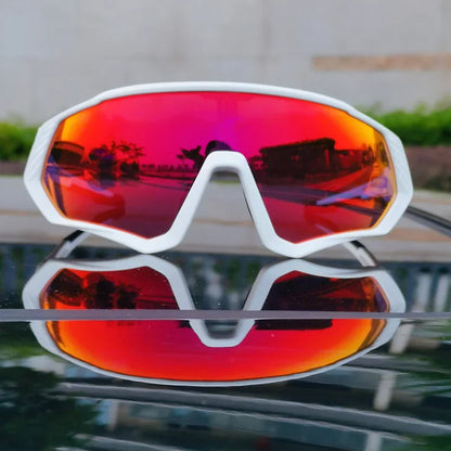 Kapvoe Herren-Marken-Angelbrille, Mountainbike- und Radfahrbrille, Damen-Rennradbrille, Fahrradbrille, Radsportbrille, Oculos Ciclismo