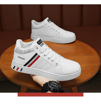 Skateboardsko til mænd 48 Casual høje sneakers til gåture Sportssko Åndbare hiphop-sko Gadesko Chaussure Homme