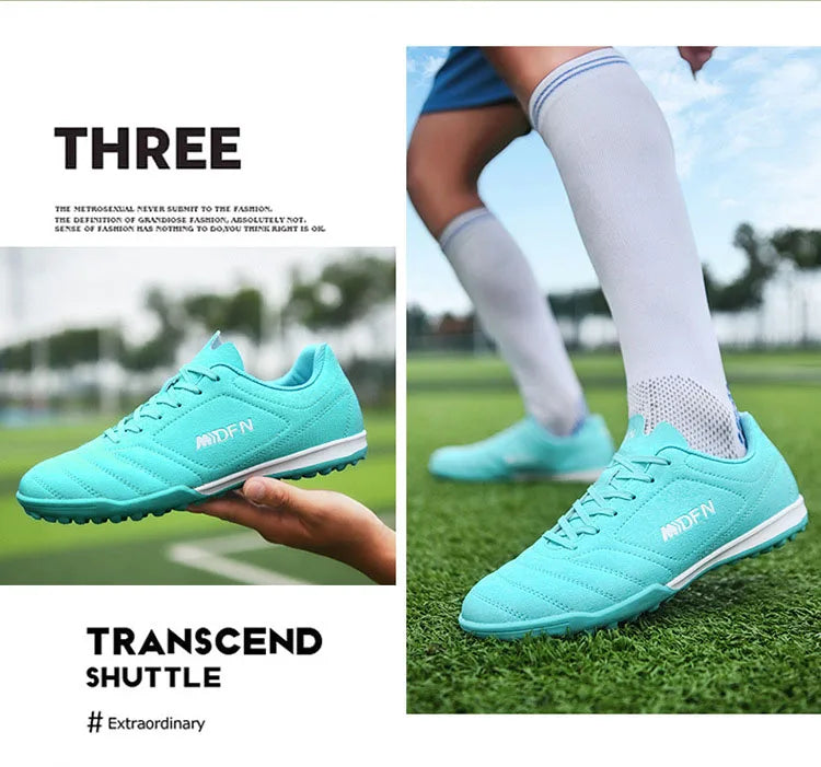 New Men's Football Boots Soccer Shoes for Adults, Society Football Cleats, Ultralight Training Sneakers, Outdoor Large Size 47