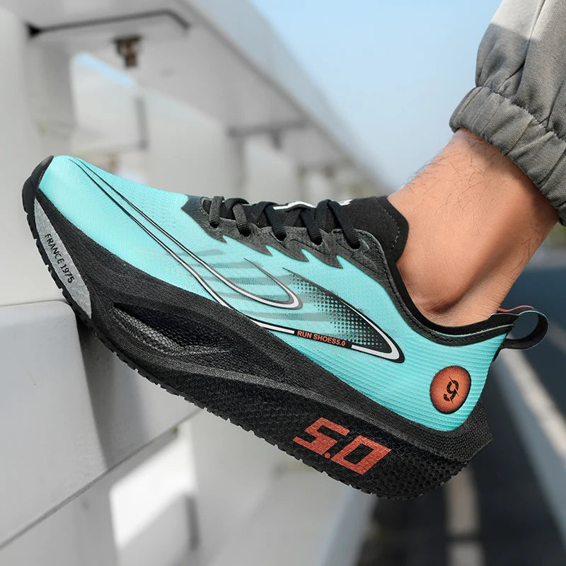 New Sports Shoes for Men&Women, Running Sneakers, Carbon Plate, Male Marathon Racing, Shock-absorbing, Athletics Training Shoes