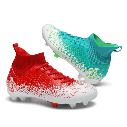 Größe 31–45: Herren-Fußballschuhe, Damen-Fußballschuhe, Kinder-Fußballschuhe, Trainingsschuhe, atmungsaktive Sportschuhe für Jugendliche