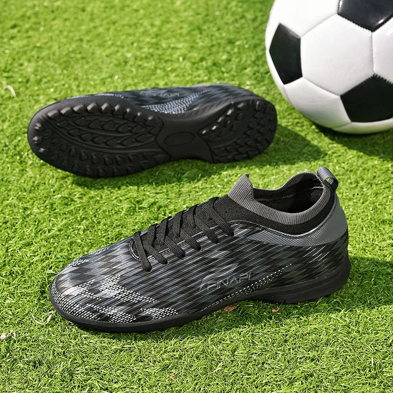 Herren-Fußballschuhe in hoher Qualität: Stollen, für Spiele, Indoor, Verkaufsschlager, Outdoor, Fußballschuhe, Rasen, High-Top, Futsal, rutschfeste Sneaker