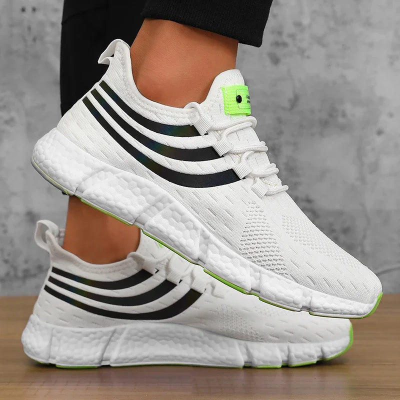 Herren-Freizeitsportschuhe, atmungsaktive, leichte Sneaker, rutschfeste flache Schuhe, Outdoor-Laufschuhe, Wanderschuhe, Tennis- und Sport-Joggingschuhe