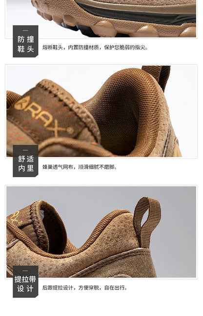 RAX Sapatos de caminhada respiráveis para homem, leves, para caminhadas, trekking e travessias de água, ténis desportivos, ténis de exterior para homem