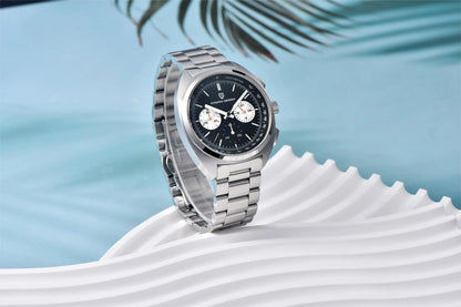 2026Pagani design watch luxury men's quartz watch speed men's chronograph top brand all-steel sapphire diving relógios masculino