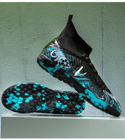 Sapatilhas de futebol profissional para homem, sapatilhas com pitões, sapatilhas de futebol originais, botas para campo de futebol de interior, treino em relva, TF/FG, ténis