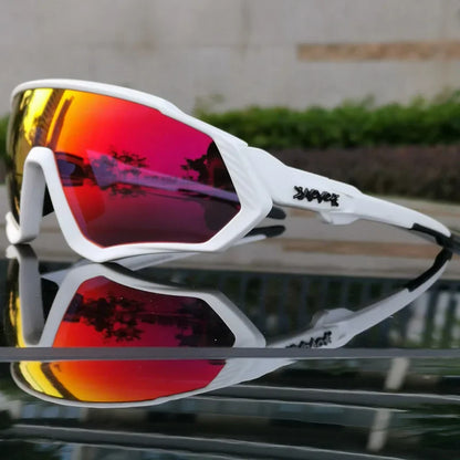 Kapvoe Herren-Marken-Angelbrille, Mountainbike- und Radfahrbrille, Damen-Rennradbrille, Fahrradbrille, Radsportbrille, Oculos Ciclismo