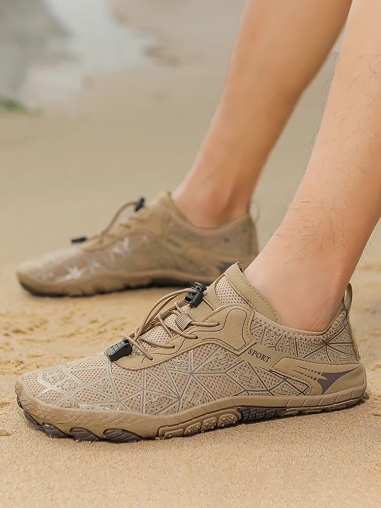 Herren-Watschuhe, Barfuß-Schuhe, schnell trocknende Strandschuhe, Outdoor-Schuhe, rutschfeste Schuhe, Schwimmschuhe für Stromströmungen, Tauchschuhe, Damenschuhe für Wassersport