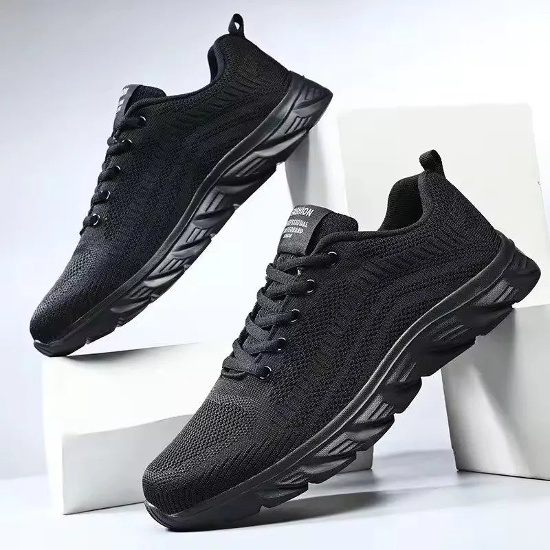 Sports Men's Running Jogging Shoes Casual Sneakers Outdoor Lace-Up Breathable Mesh Light Tennis Outdoor Walking Size 39-46