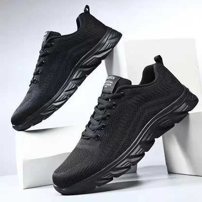 Sports Men's Running Jogging Shoes Casual Sneakers Outdoor Lace-Up Breathable Mesh Light Tennis Outdoor Walking Size 39-46