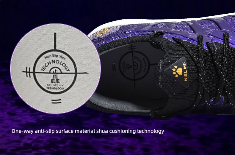 Scarpe da calcio KELME per adulti da uomo Disease Electric 3.0, tacchetti corti MG, scarpe professionali per partite e allenamento, traspiranti
