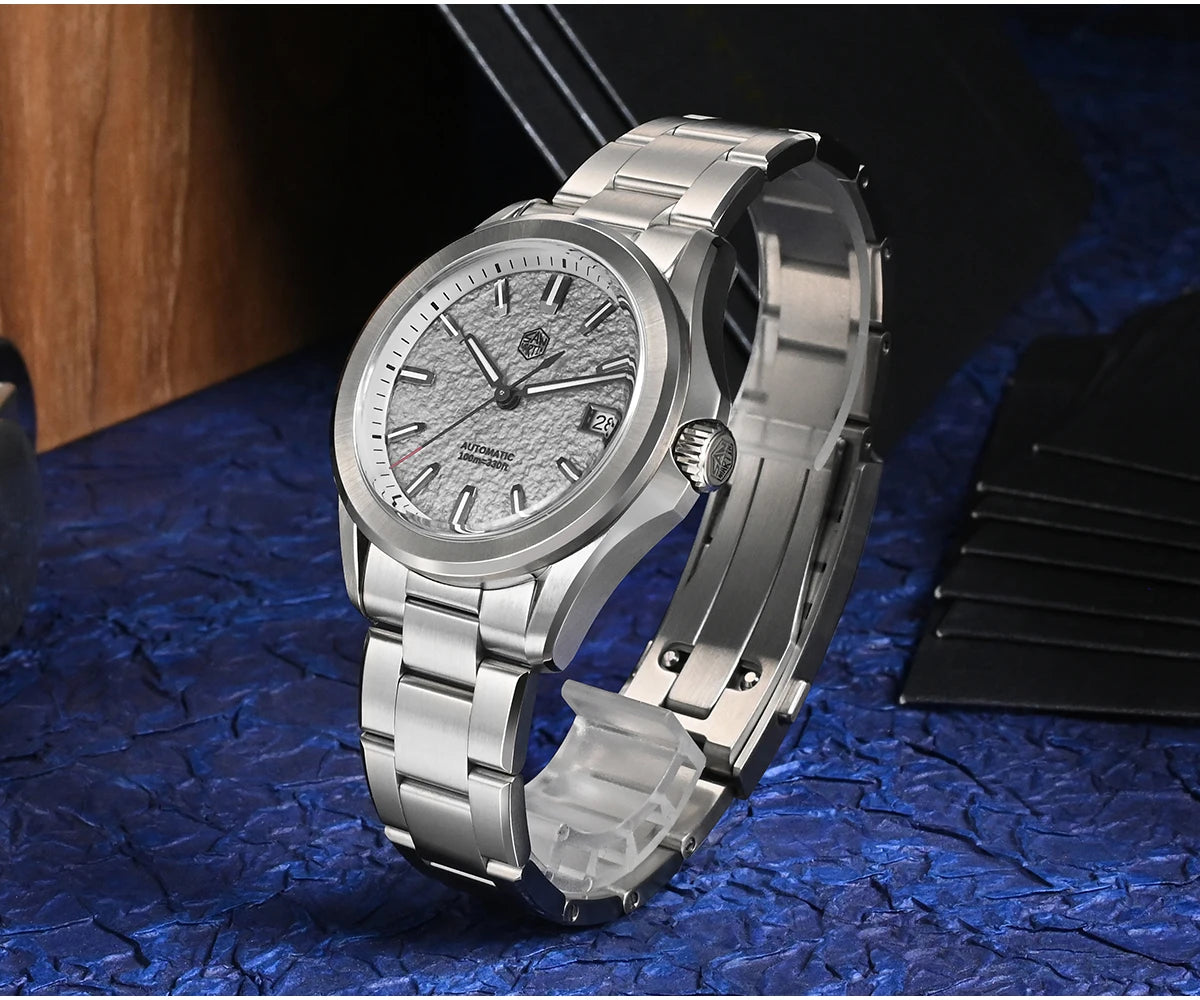 San Martin New Gada Fashion Sport Watch 39mm NH35 Automatic Mechanical Men Watches Dress Waterproof 100m Luminous SN0129