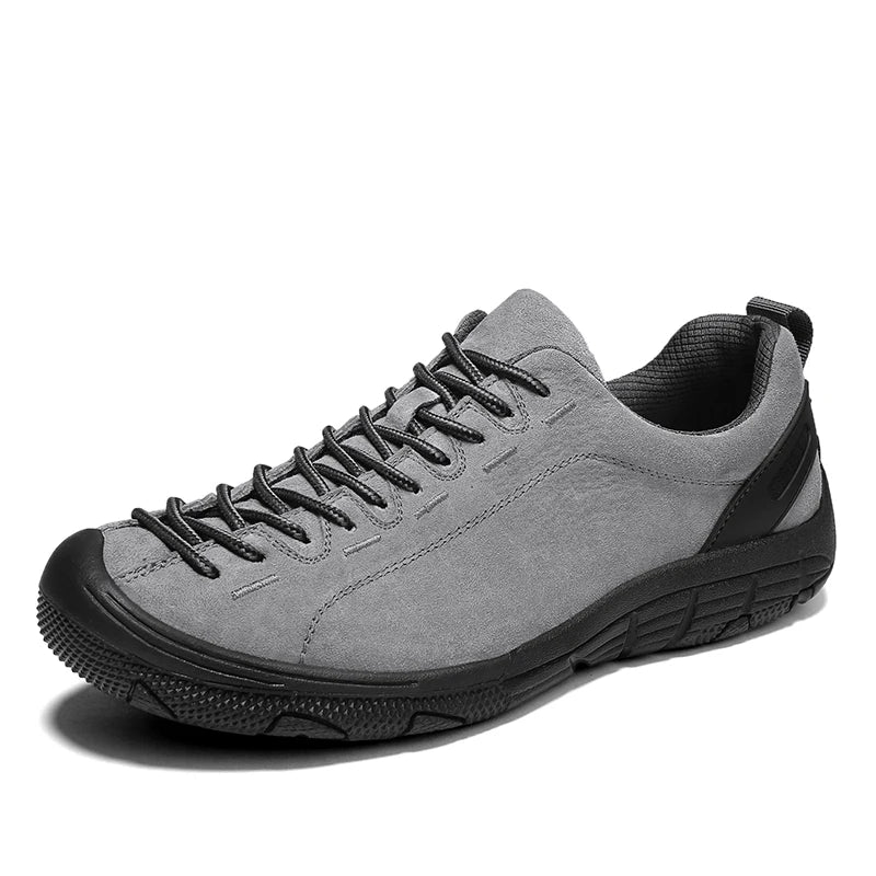 Adidași de trekking pentru bărbați, pantofi de mers pe jos, pantofi de drumeție pentru bărbați cu talpă joasă, pantofi sport antiderapanti pentru activități în aer liber, mărime mare pentru bărbați 47