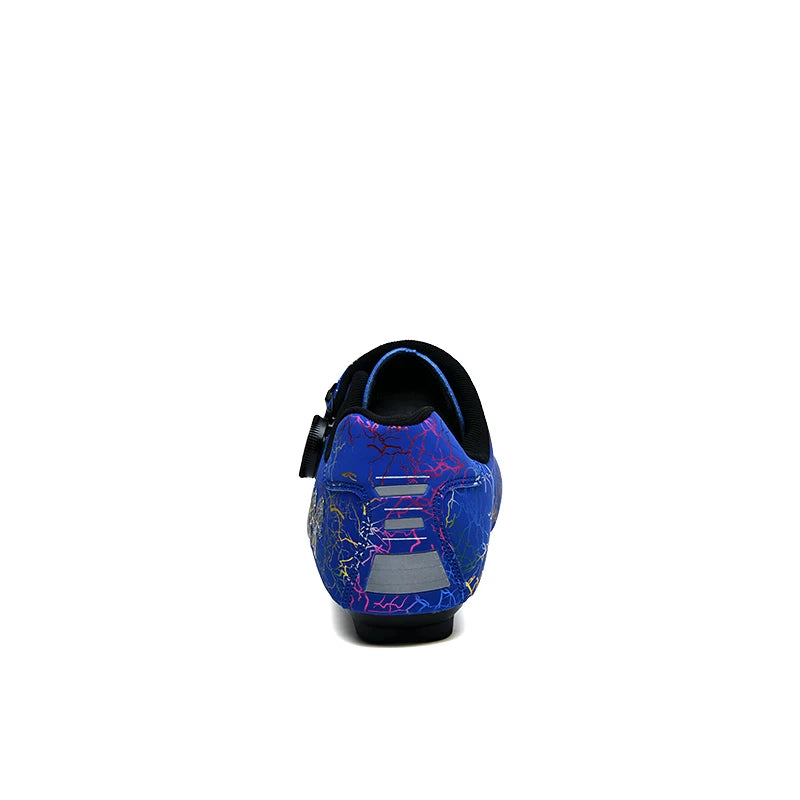 Chaussures de cyclisme pour homme : chaussures de course sur route à fixation automatique, chaussures de sport, chaussures d'entraînement sans crampons ; chaussures de cyclisme pour femme avec crampons SPD
