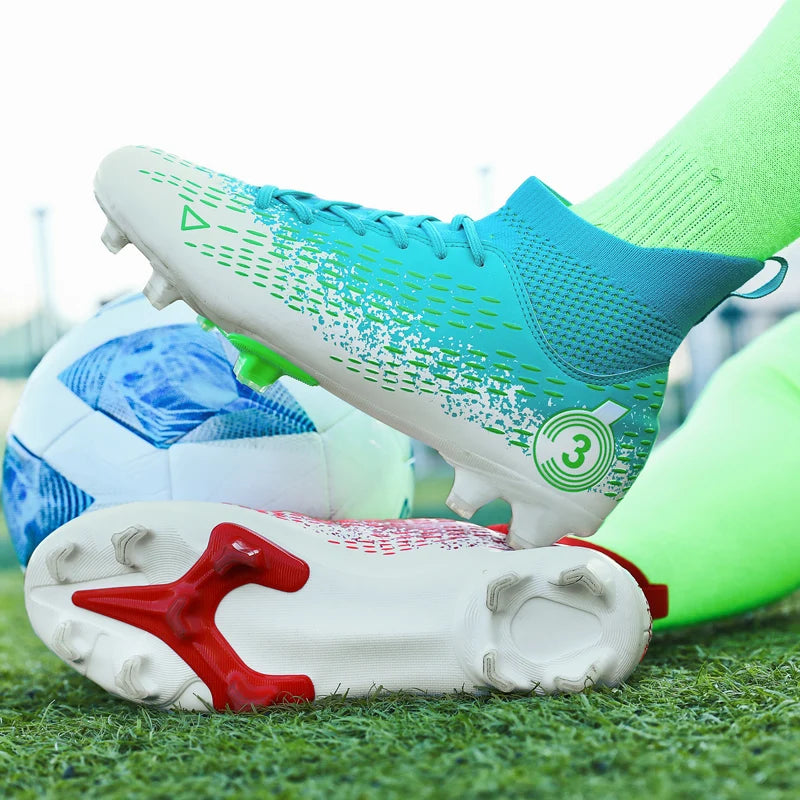 Größe 31–45: Herren-Fußballschuhe, Damen-Fußballschuhe, Kinder-Fußballschuhe, Trainingsschuhe, atmungsaktive Sportschuhe für Jugendliche