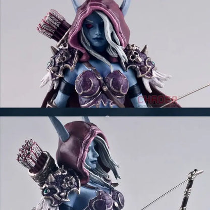 Φιγούρες δράσης Sylvanas Windrunner World Of Warcraft, Βασίλισσα των Απέθαντων, χειροποίητα μοντέλα συλλογής, διακοσμητικά, δώρα και παιχνίδια για παιδιά