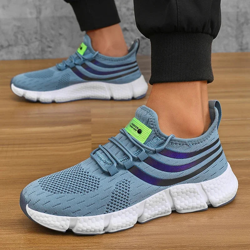 Herren-Freizeitsportschuhe, atmungsaktive, leichte Sneaker, rutschfeste flache Schuhe, Outdoor-Laufschuhe, Wanderschuhe, Tennis- und Sport-Joggingschuhe