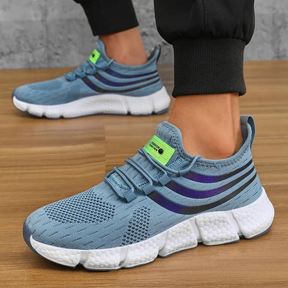 Herren-Freizeitsportschuhe, atmungsaktive, leichte Sneaker, rutschfeste flache Schuhe, Outdoor-Laufschuhe, Wanderschuhe, Tennis- und Sport-Joggingschuhe
