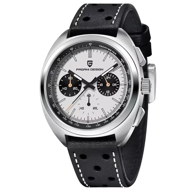 2026Pagani design watch luxury men's quartz watch speed men's chronograph top brand all-steel sapphire diving relógios masculino