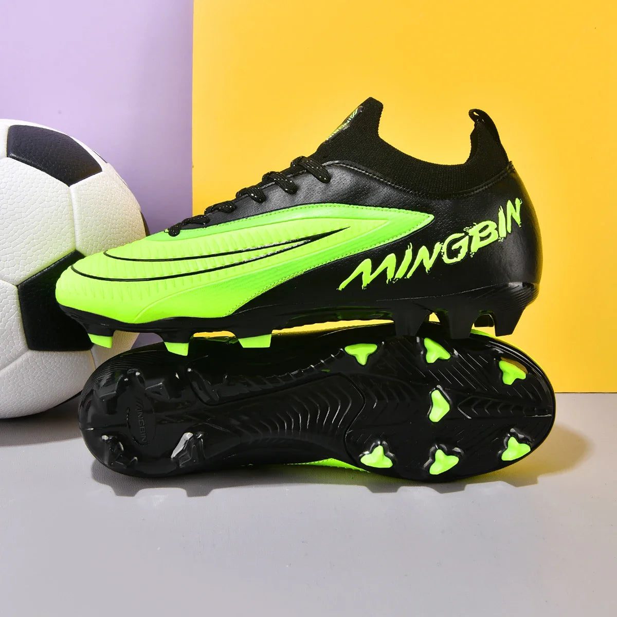 New Men Football Boots Cleats Sport Sport Adult Non-Slip Boys Sport Sport Outdoor Comfortable Ultralight Training Match Grass