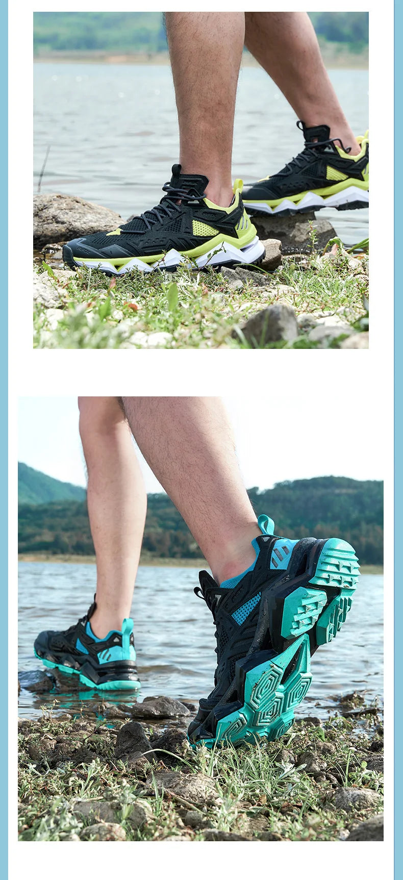 Rax  Men's Hiking Shoes  Breathable Hunting boots Outdoor Sports Mesh Sneakers Men Lightweight Mountain casual Trekking Shoes