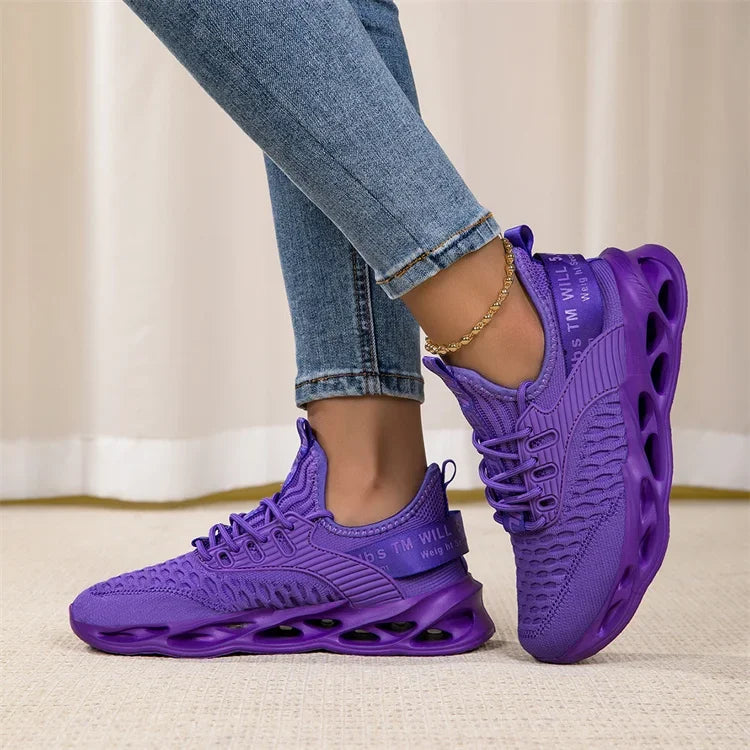 Ružové ležérne tenisky pre ženy a mužov, topánky Blade, veľké veľkosti 46, ľahké priedušné bežecké topánky pre mužov, športové tenisky zo sieťoviny