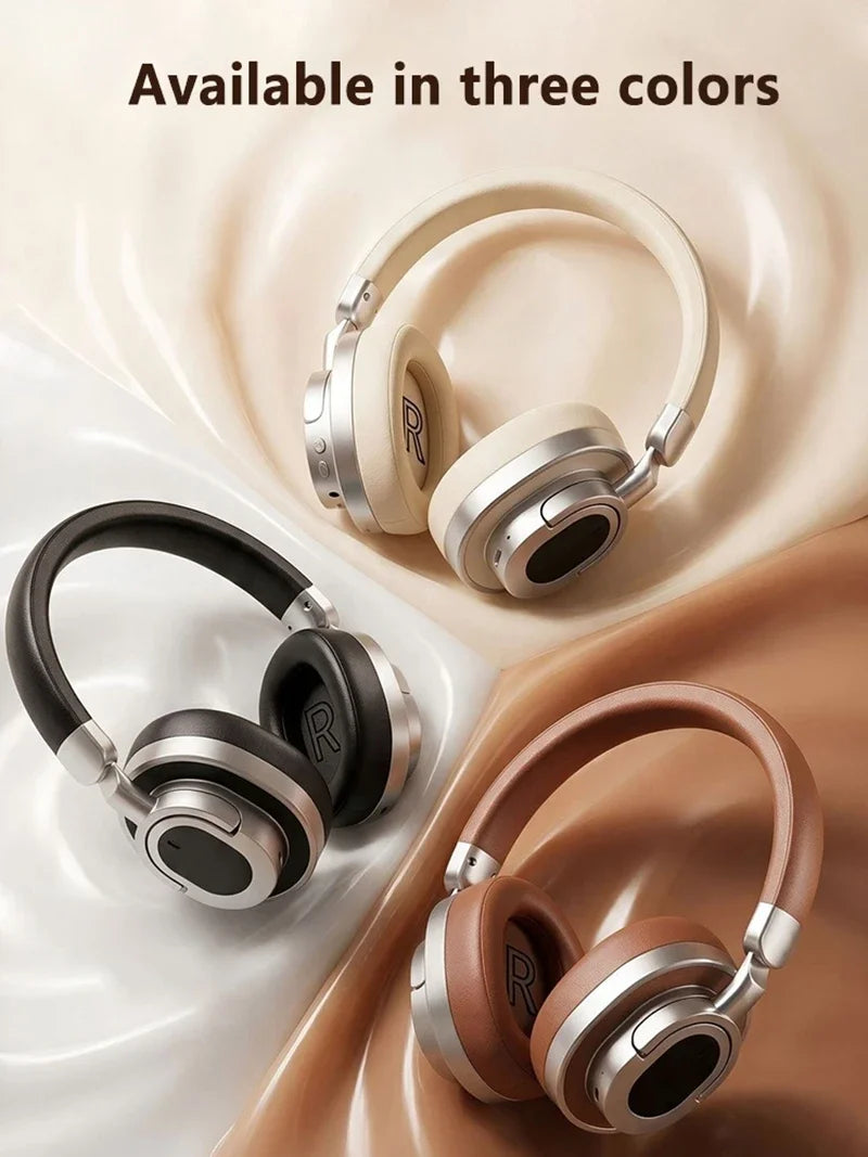 Casque Bluetooth Lenovo rétro, supra-auriculaire, avec boutons physiques, casque sans fil, coussinets d'oreille spacieux, écouteurs stéréo pour les trajets quotidiens.