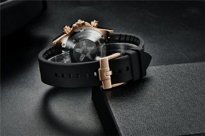 PAGANI DESIGN V2 40MM Meteorite dial Men Quartz Watches Sapphire Retro Chronograph  Waterproof Watch For Men Reloj0 hombr