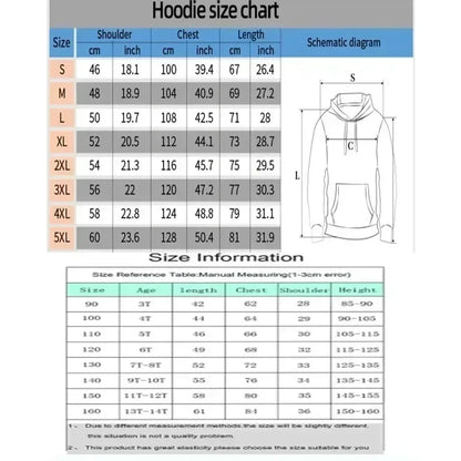 Camisola com capuz estampada com o Broli do anime Dragon Ball - Outono/Inverno - Nova coleção para homem e mulher - Estilo casual e folgado - Harajuku - Tamanhos grandes - Camisola para pais e filhos