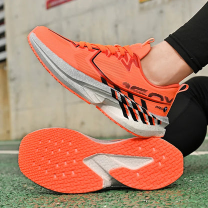 Pánská sportovní obuv Nové maratónské ležérní sportovní lehké běžecké boty Mládežnické pohodlné síťované tlumící outdoorové fitness boty