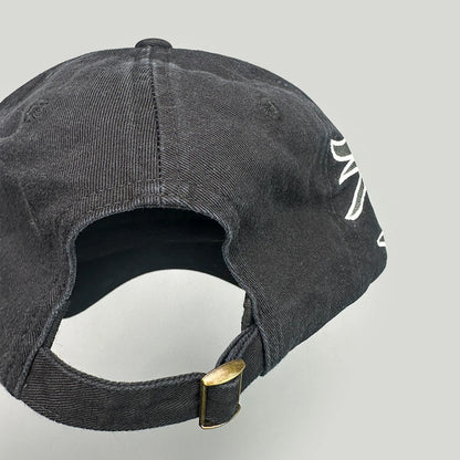Niche Hip Hop Letter Flame Flag Baseball Hats New Unisex Sunshade Personal Versatile Color Block Fashion Retro ins Peaked Caps