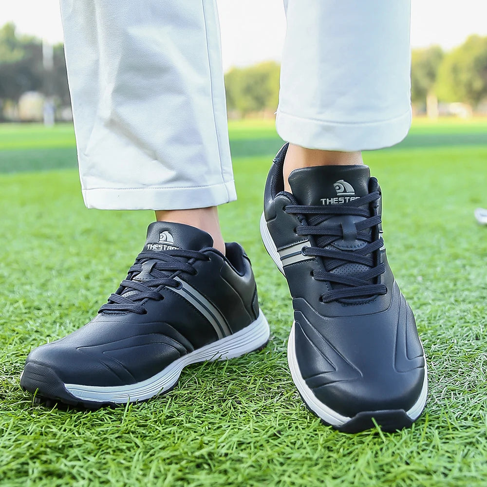 Waterproof Men Golf Shoes Professional Lightweight Golfer Footwear Outdoor Golfing Sport Trainers Athletic Sneakers Brand