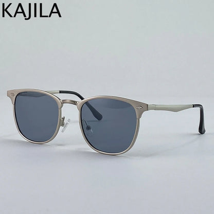 Steampunk Square Sunglasses Men 2026 Luxury Brand Metal Frame Retro Punk Sun Glasses Male Driving Shades Vintage Eyewear UV400