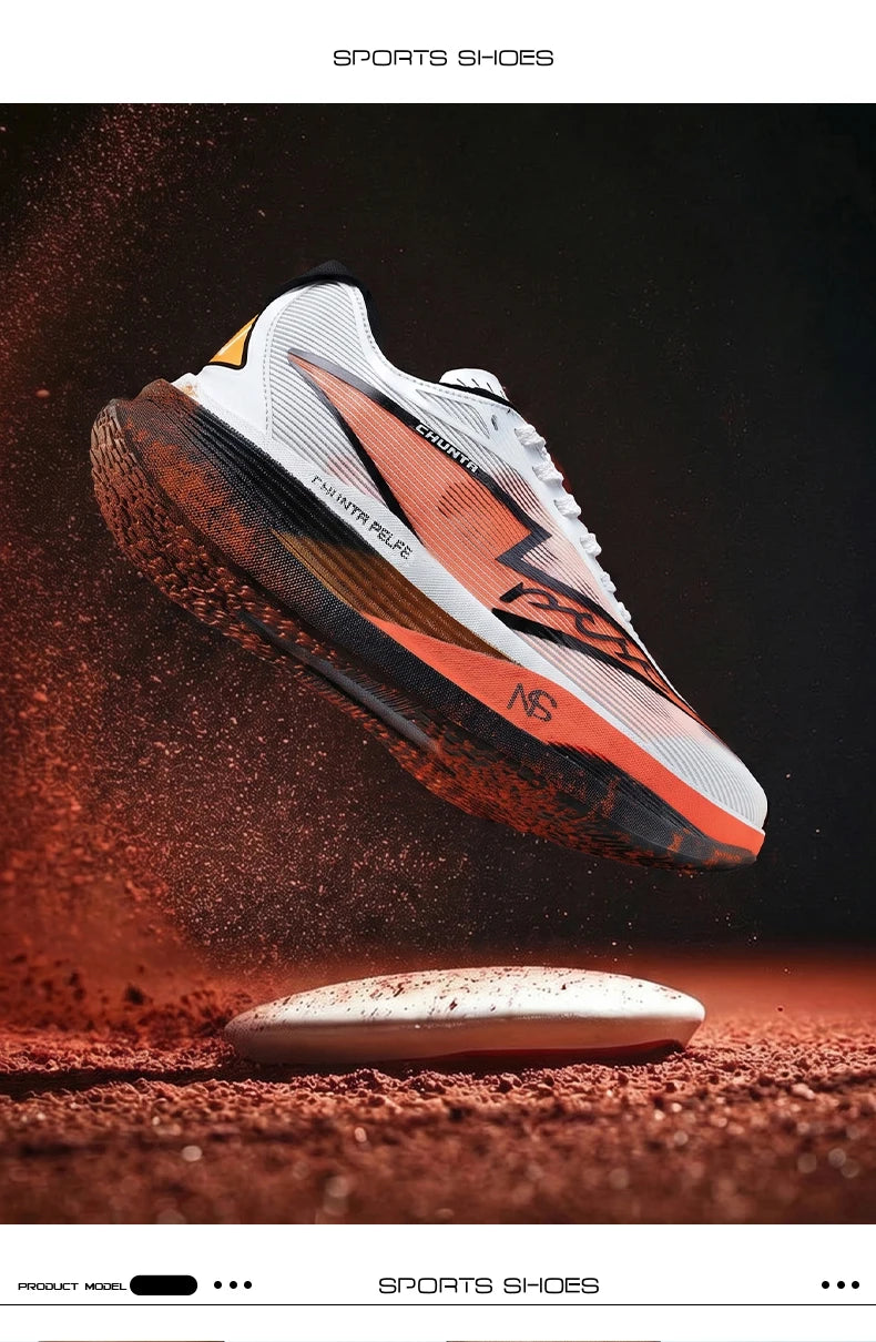 Herren-Sportschuhe Laufschuhe mit Carbonplatte Herren-Marathon-Sneaker Rennschuhe Stoßdämpfende Leichtathletik-Trainingsschuhe für Damen