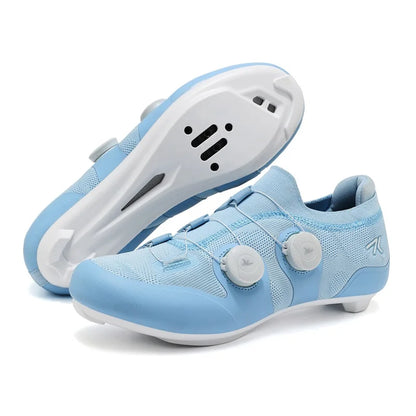 Men Mtb Cycling Shoes New Women Pink Self-Locking Cleats Speed Road Bicycle Shoes Flat Trail Racing SPD Mountain Bike Sneakers