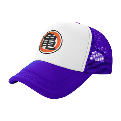 DBZ Turtle Japanese Anime Goku Trucker Cap Adult Dragon Ball  Hat Sun Hats Dad Hat Adjustable Snapback Caps Mesh Baseball Cap